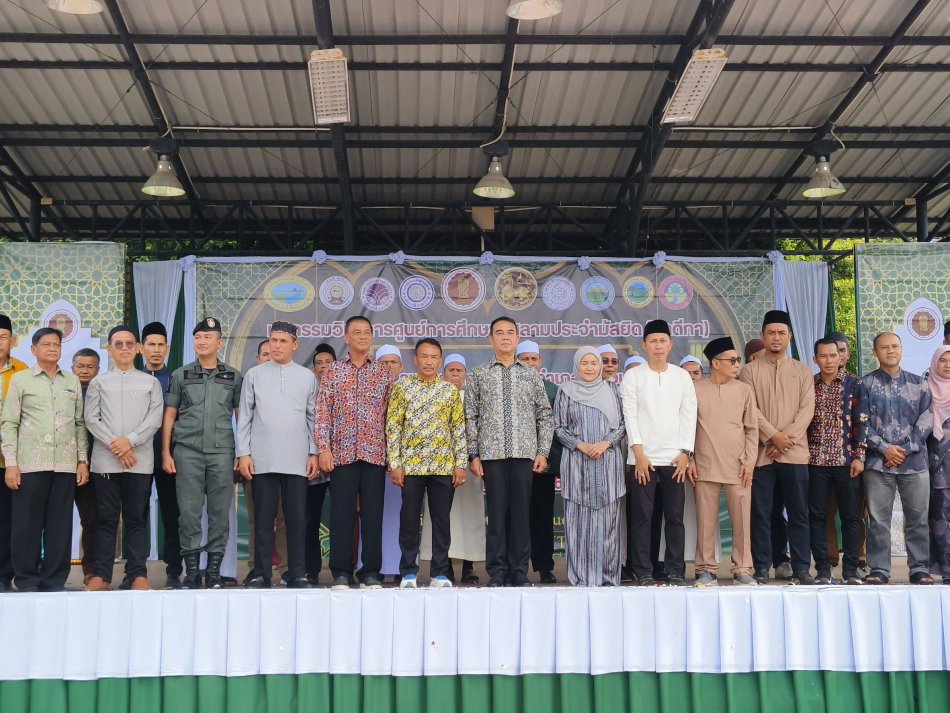 ร่วมพิธีเปิดกิจกรรม มหกรรมวิชาการศูนย์การศึกษาอิสลามประจำมัสยิด (ตาดีกา) ประจำปีงบประมาณ 2569 